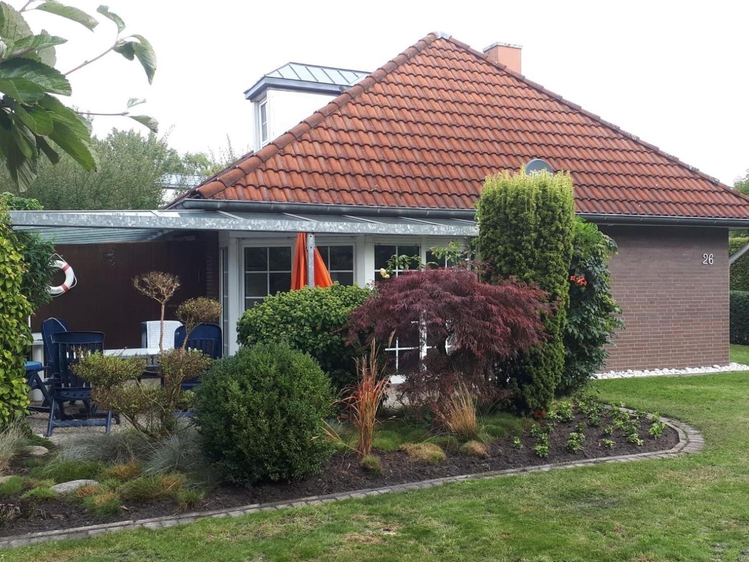 Bungalow 6091 In Tossens Stick 외부 사진